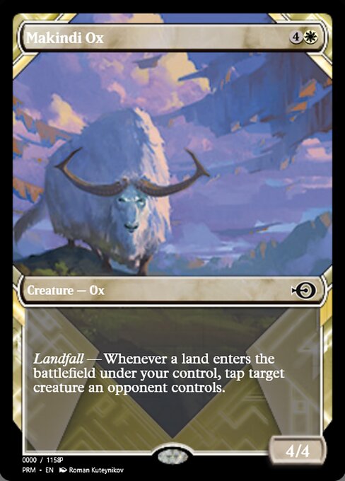 Makindi Ox — art by Roman Kuteynikov