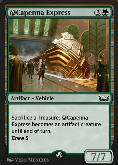 A-Capenna Express — art by Viko Menezes
