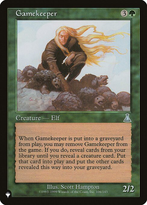 Gamekeeper — art by Scott Hampton