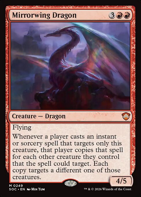 Mirrorwing Dragon — art by Min Yum