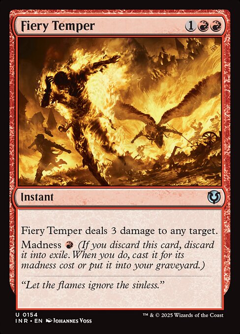 Fiery Temper — art by Johannes Voss
