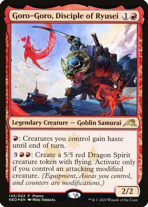 Goro-Goro, Disciple of Ryusei — art by Mike Jordana