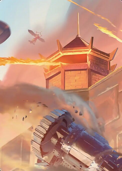 Fire Nation Turret // Fire Nation Turret — art by Fahmi Fauzi