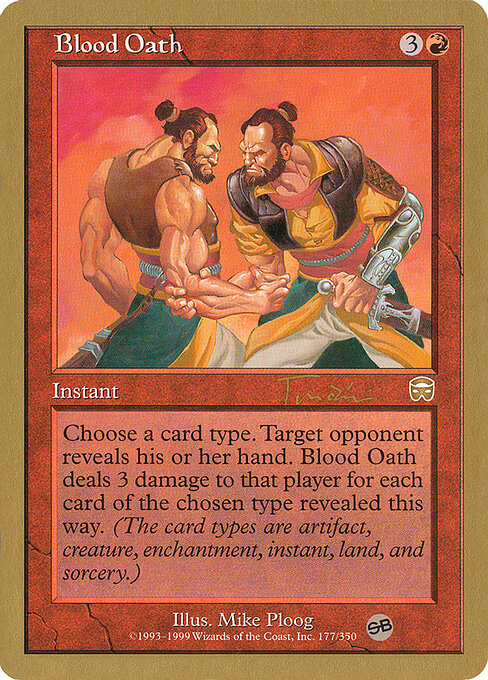 Blood Oath — art by Mike Ploog