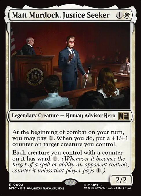 Matt Murdock, Justice Seeker — art by Gintas Galvanauskas