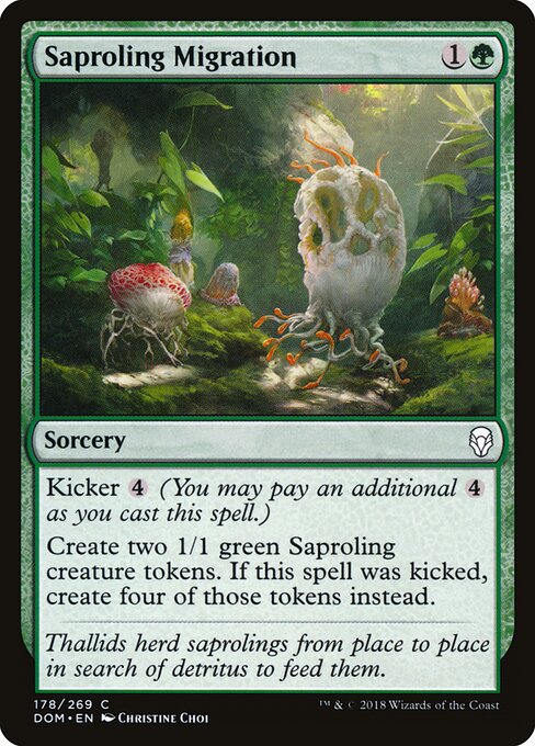 Saproling Migration — art by Christine Choi