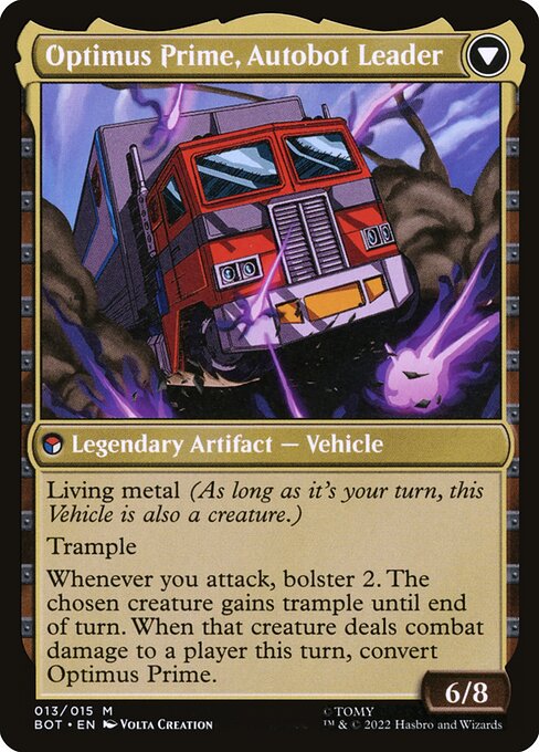 Optimus Prime, Hero // Optimus Prime, Autobot Leader — art by Volta Creation