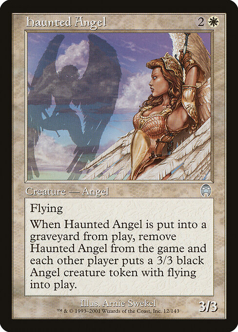 Haunted Angel — art by Arnie Swekel