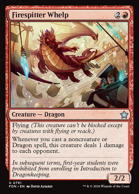 Firespitter Whelp — art by David Álvarez