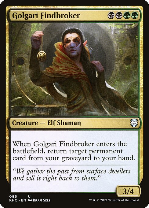 Golgari Findbroker — art by Bram Sels