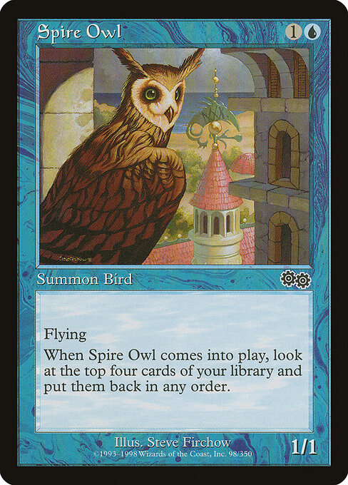 Spire Owl — art by Steve Firchow