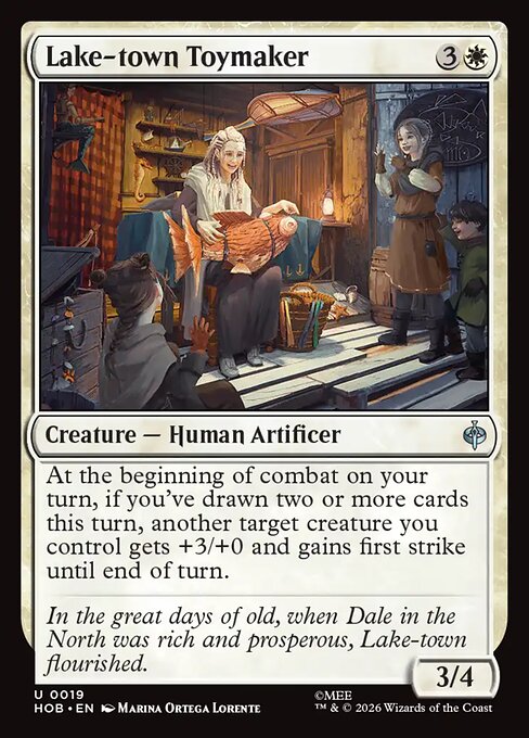 Lake-town Toymaker — art by Marina Ortega Lorente