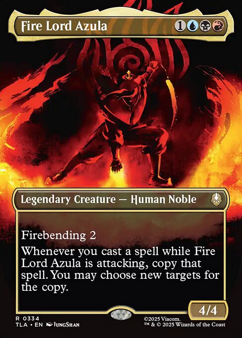 Fire Lord Azula — art by JungShan