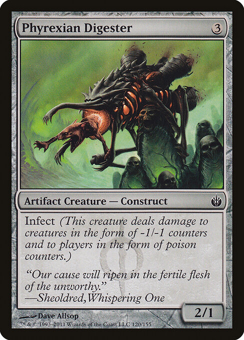 Phyrexian Digester — art by Dave Allsop