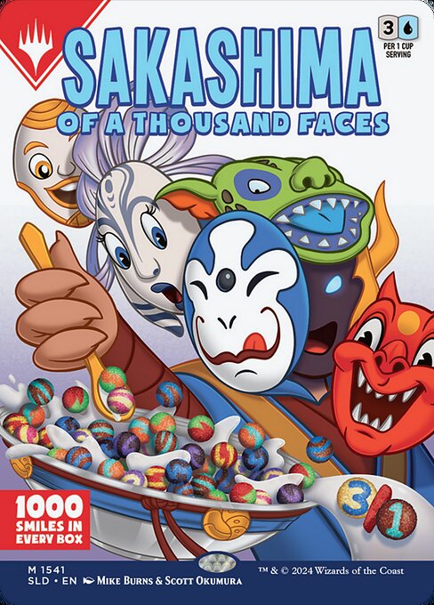Sakashima of a Thousand Faces // Sakashima of a Thousand Faces — art by Mike Burns