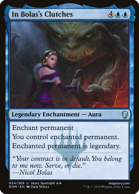 In Bolas's Clutches — art by Zack Stella