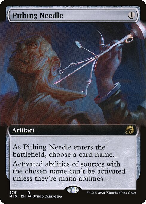 Pithing Needle — art by Ovidio Cartagena
