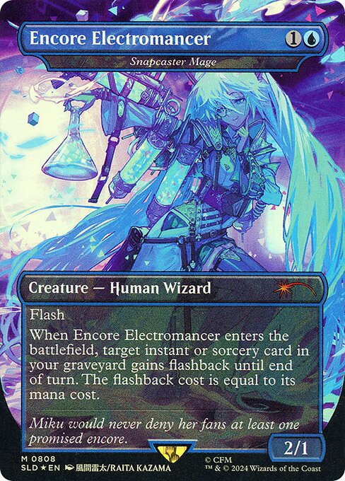 Snapcaster Mage — art by Raita Kazama