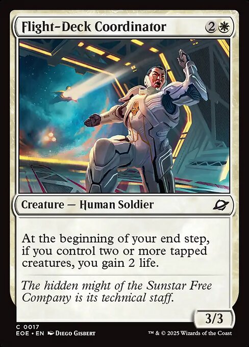 Flight-Deck Coordinator — art by Diego Gisbert