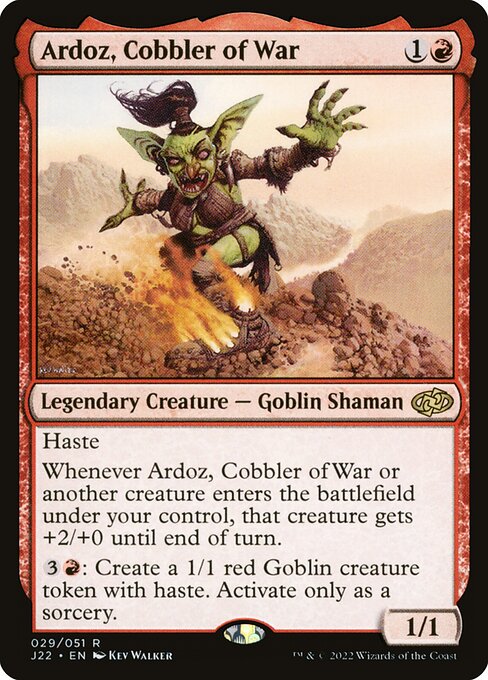 Ardoz, Cobbler of War — art by Kev Walker