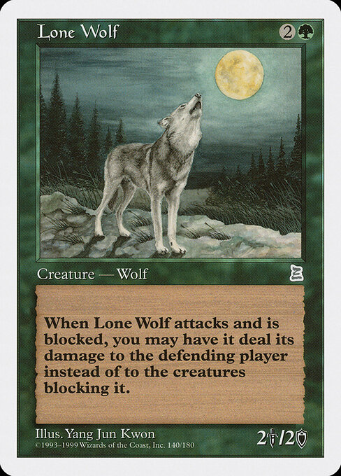 Lone Wolf — art by Yang Jun Kwon