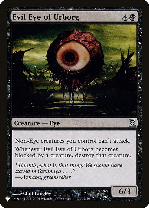 Evil Eye of Urborg — art by Clint Langley