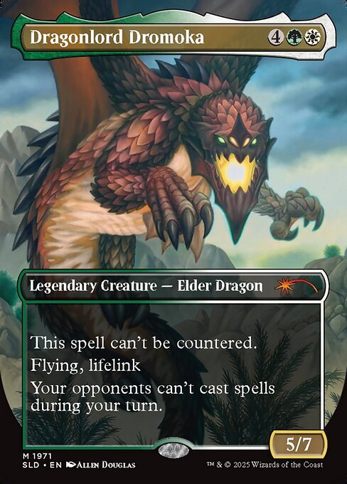 Dragonlord Dromoka // Dragonlord Dromoka — art by Allen Douglas