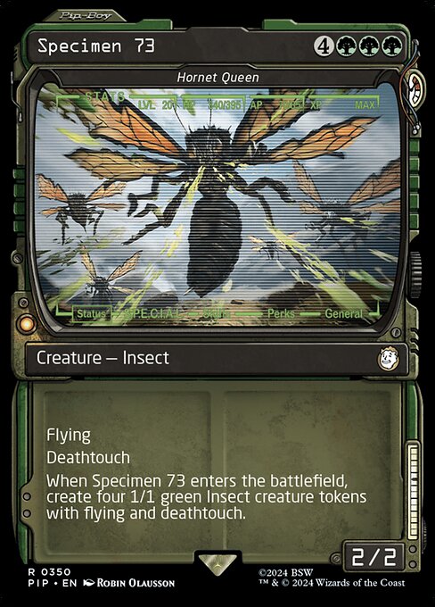 Hornet Queen — art by Robin Olausson