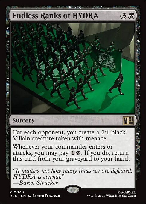 Endless Ranks of HYDRA — art by Bartek Fedyczak