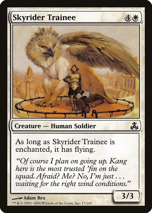 Skyrider Trainee — art by Adam Rex
