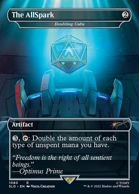 Doubling Cube // Doubling Cube — art by Volta Creation