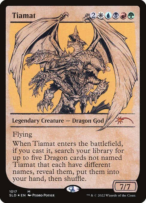 Tiamat — art by Pedro Potier