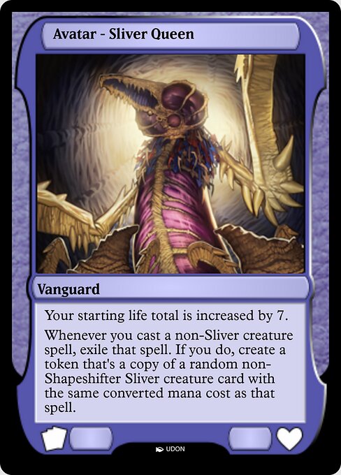 Sliver Queen Avatar — art by UDON