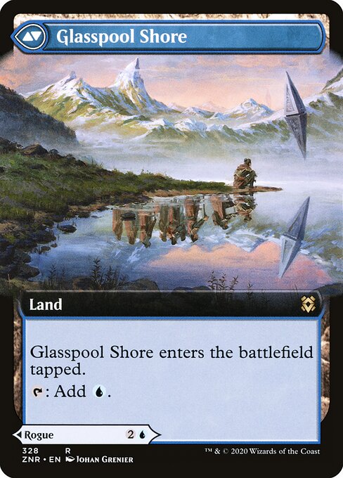 Glasspool Mimic // Glasspool Shore — art by Johan Grenier