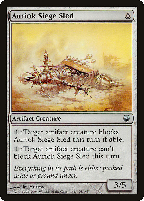 Auriok Siege Sled — art by Jim Murray