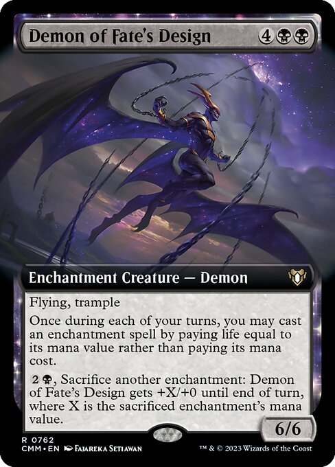 Demon of Fate's Design — art by Fajareka Setiawan