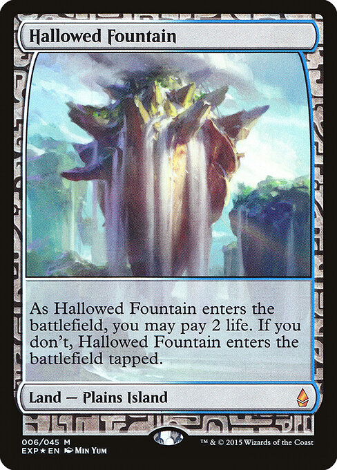 Hallowed Fountain — art by Min Yum