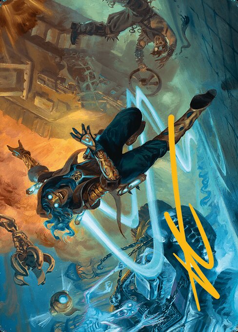 Sita Varma, Masked Racer // Sita Varma, Masked Racer — art by Kai Carpenter