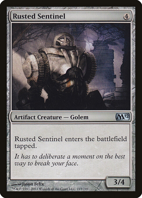 Rusted Sentinel — art by Jason Felix
