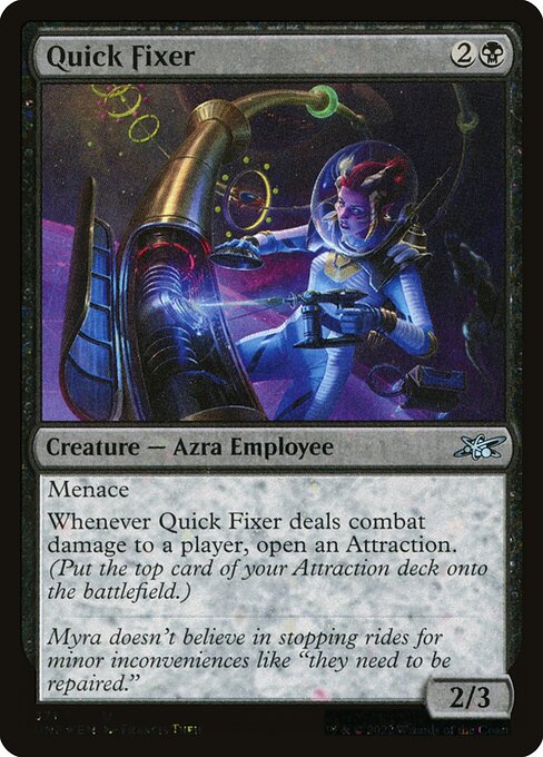 Quick Fixer — art by Francis Tneh