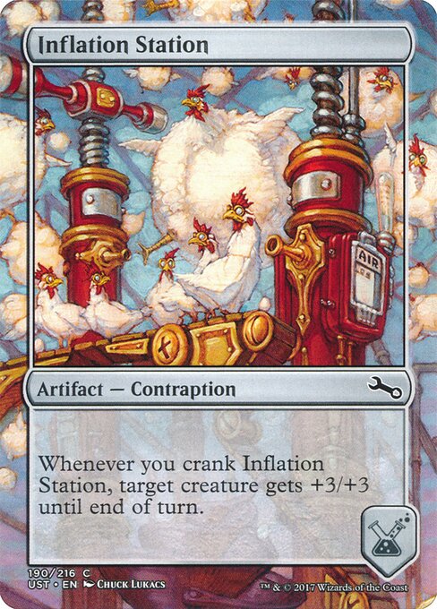 Inflation Station — art by Chuck Lukacs