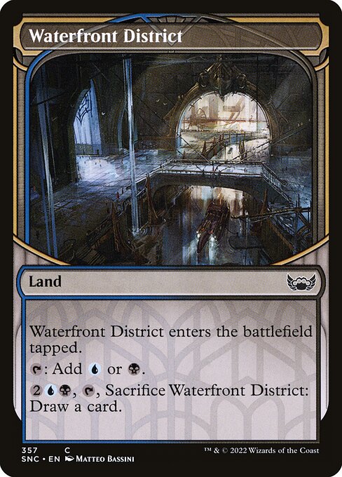 Waterfront District — art by Matteo Bassini