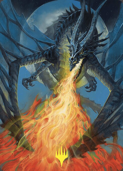 Balefire Dragon // Balefire Dragon — art by Scott M. Fischer