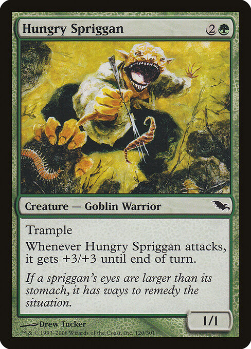 Hungry Spriggan — art by Drew Tucker