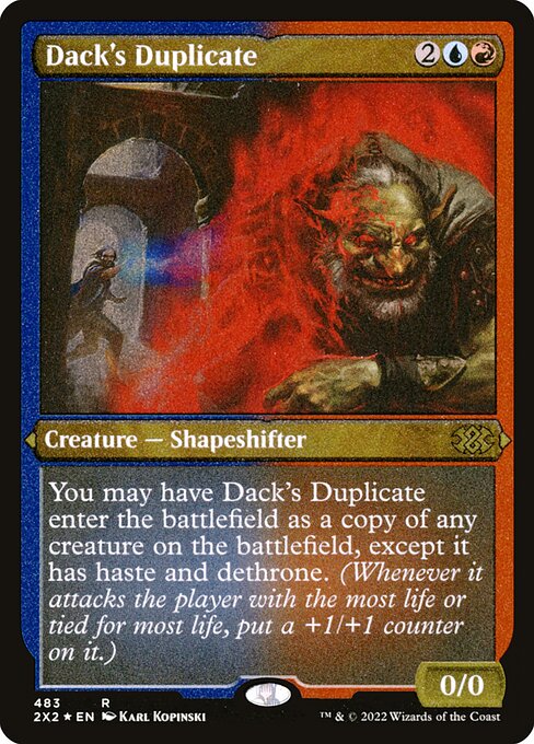 Dack's Duplicate — art by Karl Kopinski
