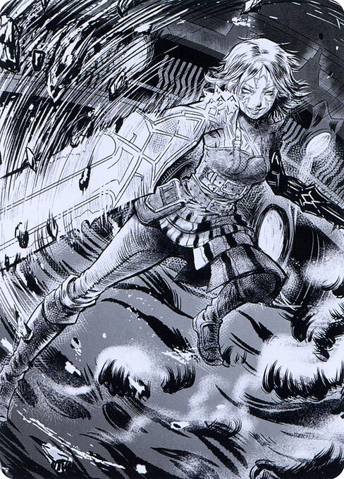 Nahiri, the Unforgiving // Nahiri, the Unforgiving — art by Hiro Usuda