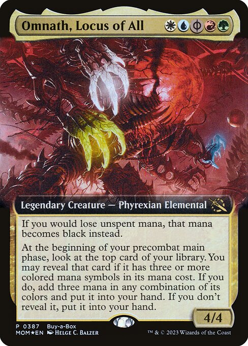 Omnath, Locus of All — art by Helge C. Balzer