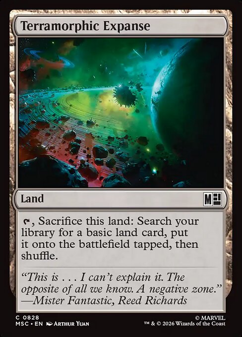 Terramorphic Expanse — art by Arthur Yuan