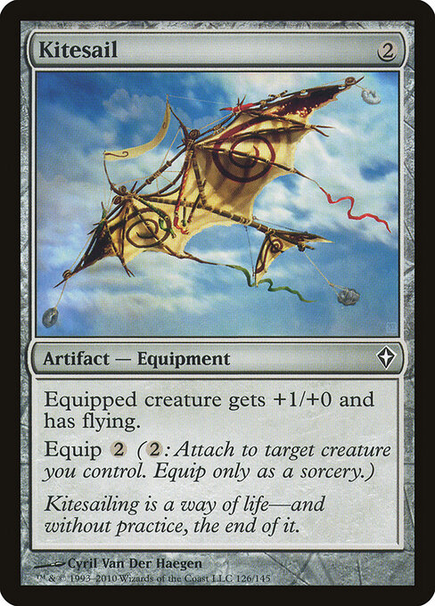 Kitesail — art by Cyril Van Der Haegen