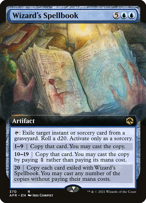 Wizard's Spellbook — art by Iris Compiet